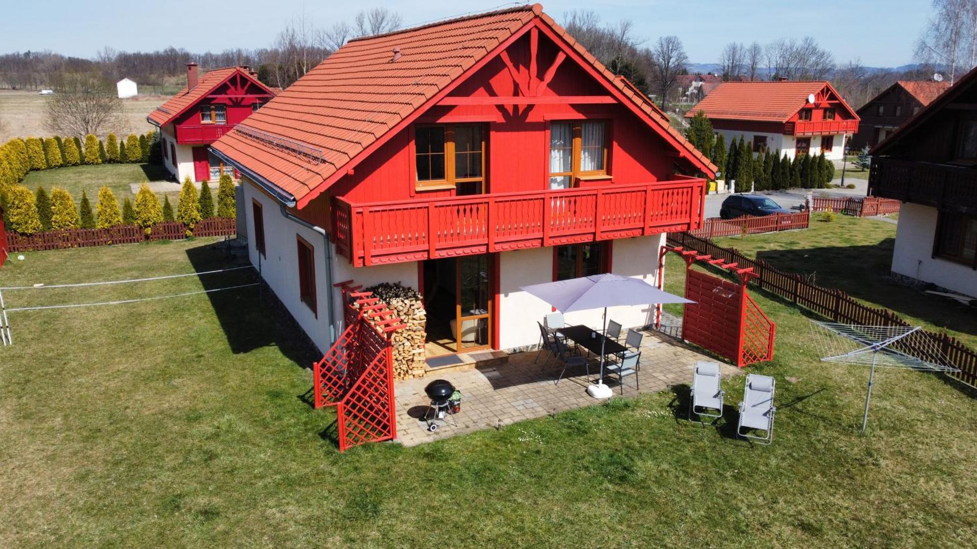 Villa Leika - Panoramablick Am Riesengebirge Mysłakowice Εξωτερικό φωτογραφία